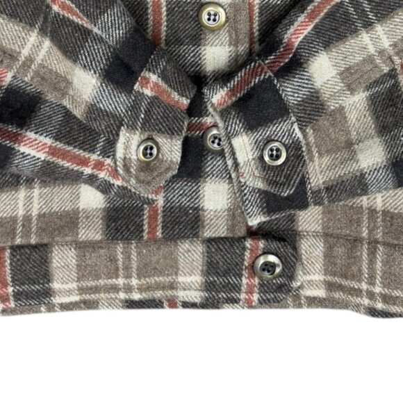 STUNNING Vintage EUC Cropped Lined‎ Wool Tartan Plaid Jacket | Size PM - Picture 7 of 10